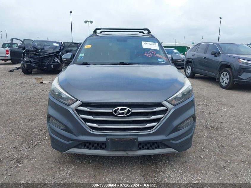 2018 Hyundai Tucson Limited/Sport And Eco/Se VIN: KM8J33A2XJU782715 Lot: 39938684