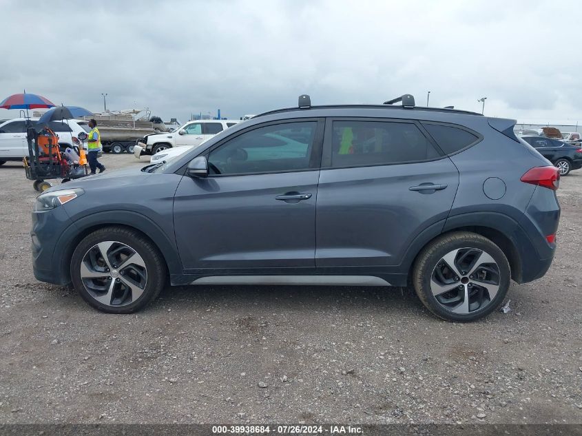2018 Hyundai Tucson Limited/Sport And Eco/Se VIN: KM8J33A2XJU782715 Lot: 39938684