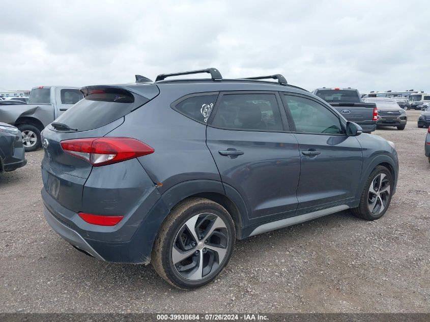 2018 Hyundai Tucson Limited/Sport And Eco/Se VIN: KM8J33A2XJU782715 Lot: 39938684