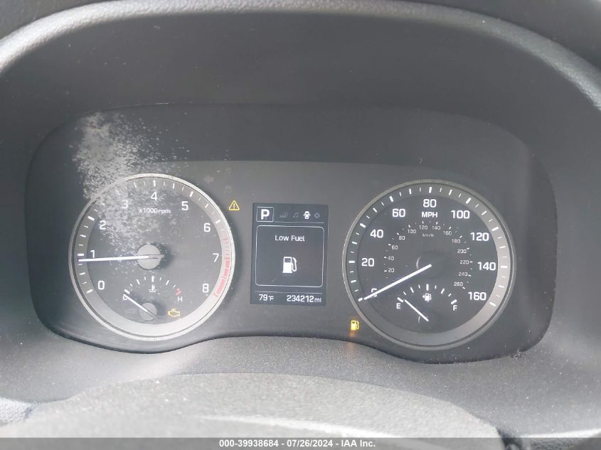 2018 Hyundai Tucson Limited/Sport And Eco/Se VIN: KM8J33A2XJU782715 Lot: 39938684