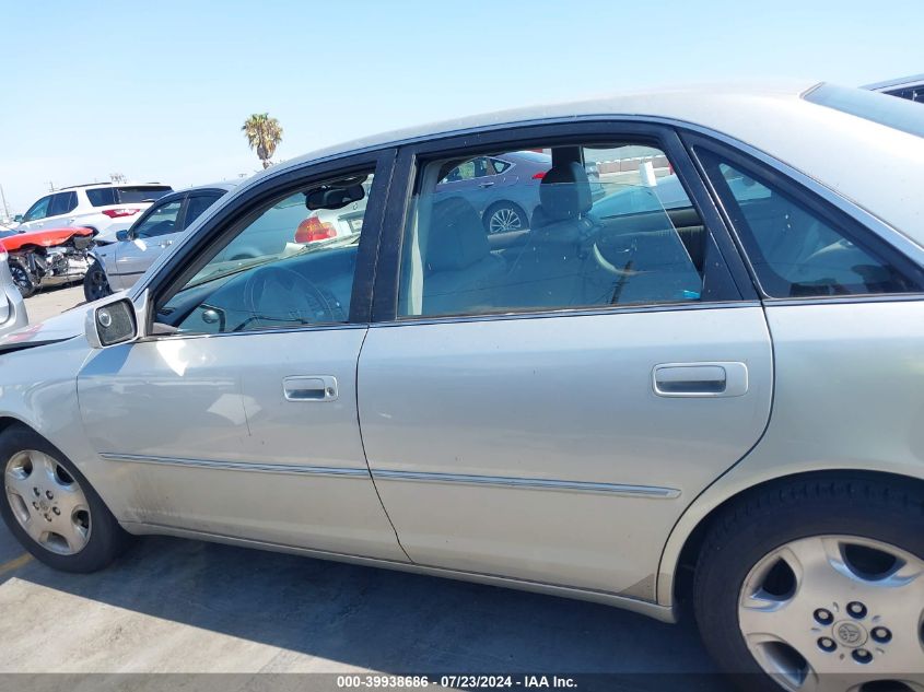 2003 Toyota Avalon Xls VIN: 4T1BF28B83U323875 Lot: 39938686