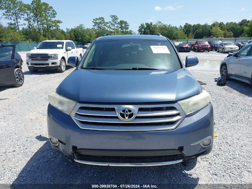 2013 Toyota Highlander Base Plus VIN: 5TDZA3EH4DS032506 Lot: 39938704