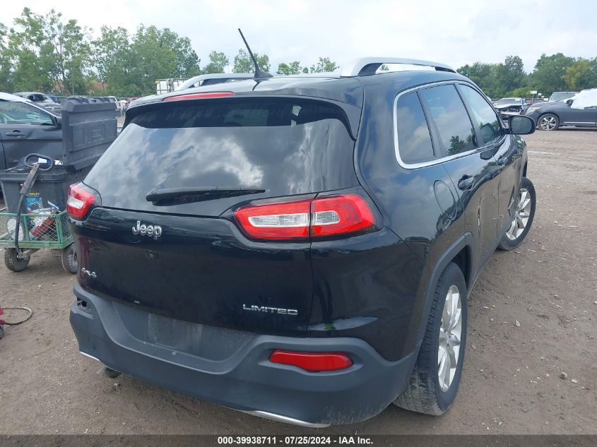 2017 Jeep Cherokee Limited 4X4 VIN: 1C4PJMDB5HW663913 Lot: 39938711