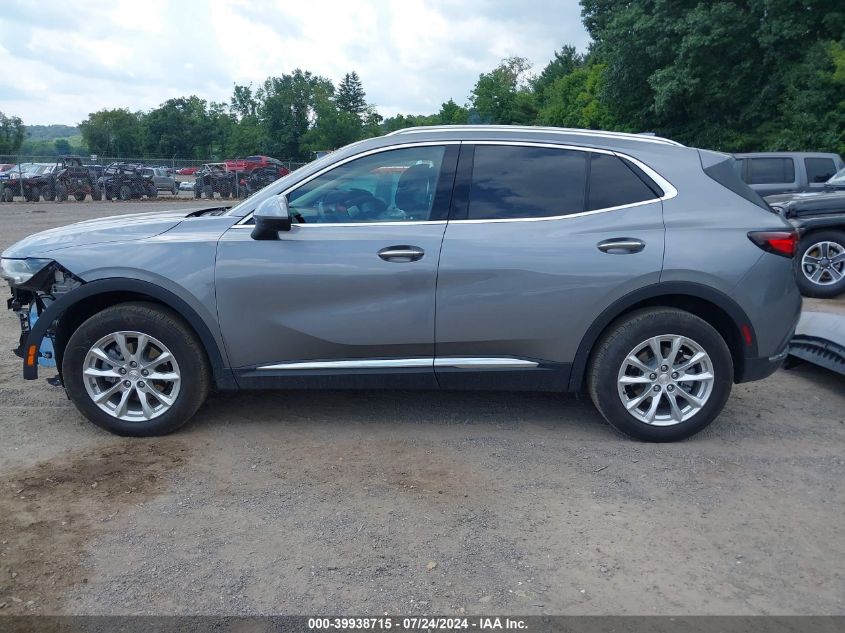 2021 Buick Envision Fwd Preferred VIN: LRBAZLR40MD195306 Lot: 39938715