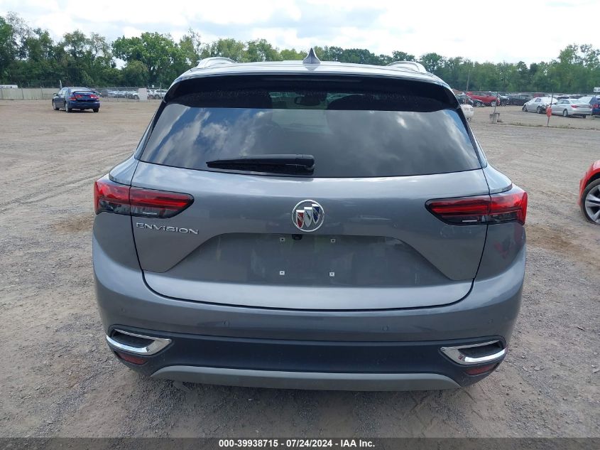 2021 Buick Envision Fwd Preferred VIN: LRBAZLR40MD195306 Lot: 39938715