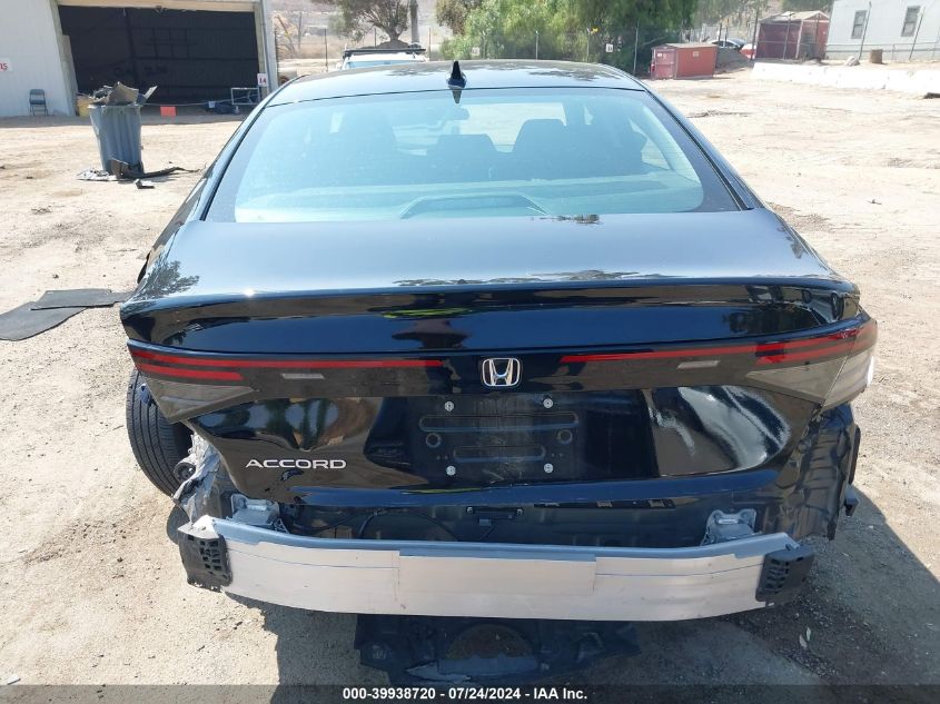 2024 Honda Accord Lx VIN: 1HGCY1F23RA011538 Lot: 39938720