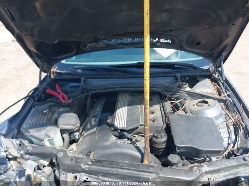 2002 BMW 325I VIN: WBAET37412NJ22067 Lot: 39938738