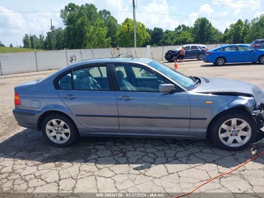 2002 BMW 325I VIN: WBAET37412NJ22067 Lot: 39938738