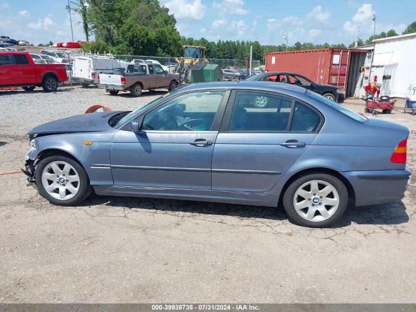 2002 BMW 325I VIN: WBAET37412NJ22067 Lot: 39938738