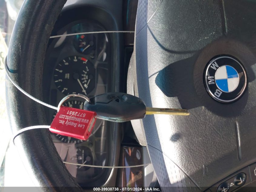 2002 BMW 325I VIN: WBAET37412NJ22067 Lot: 39938738