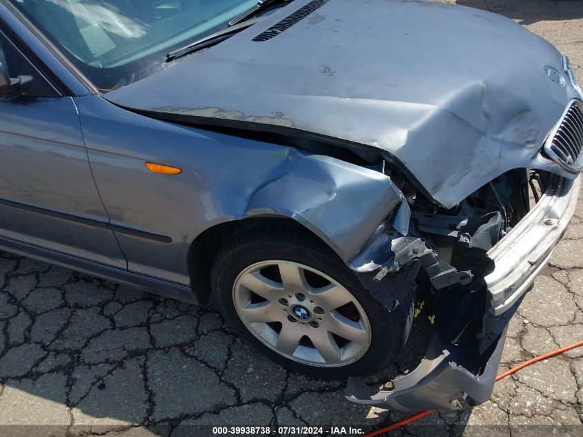 2002 BMW 325I VIN: WBAET37412NJ22067 Lot: 39938738