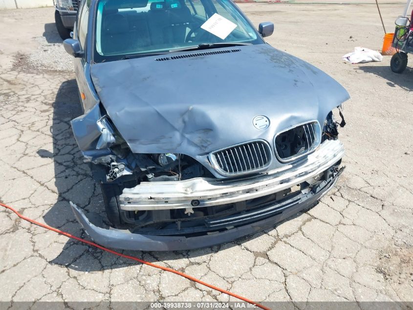 2002 BMW 325I VIN: WBAET37412NJ22067 Lot: 39938738