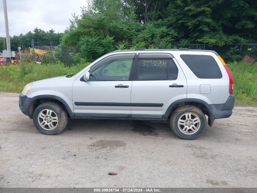 2003 Honda Cr-V Ex VIN: SHSRD78843U132885 Lot: 39938754