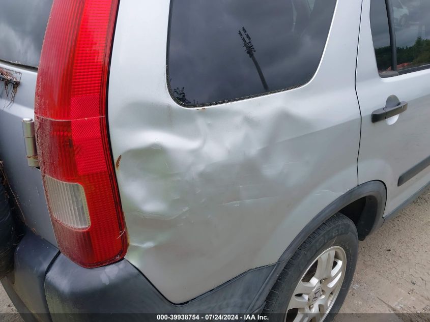 2003 Honda Cr-V Ex VIN: SHSRD78843U132885 Lot: 39938754