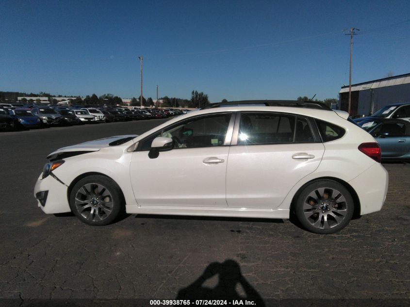 2016 SUBARU IMPREZA SPORT PREMIUM - JF1GPAP62GH286901