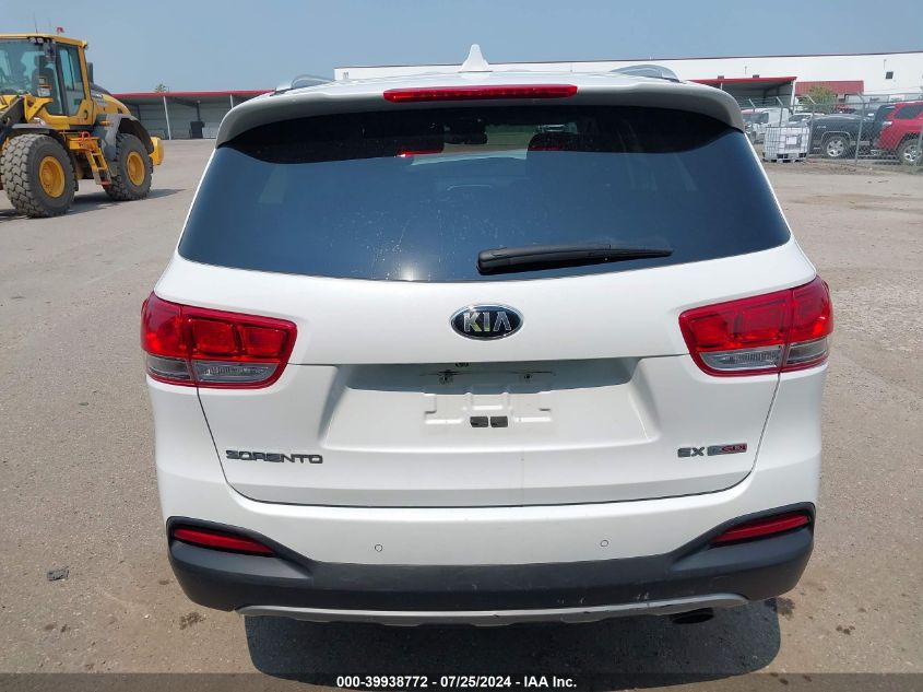 2017 Kia Sorento 2.0T Ex VIN: 5XYPHDA11HG278384 Lot: 39938772