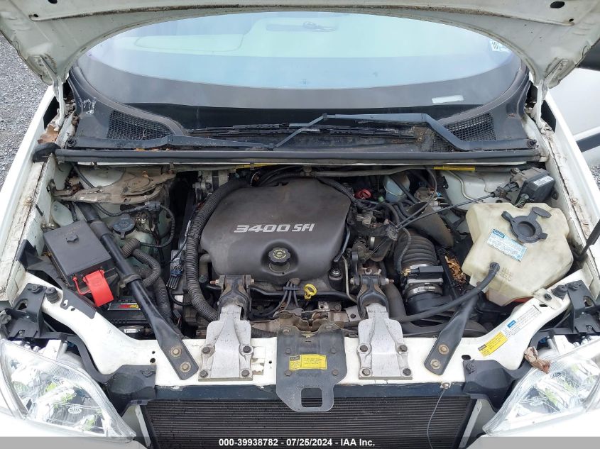 1998 Chevrolet Venture VIN: 1GNDX03E6WD296168 Lot: 39938782