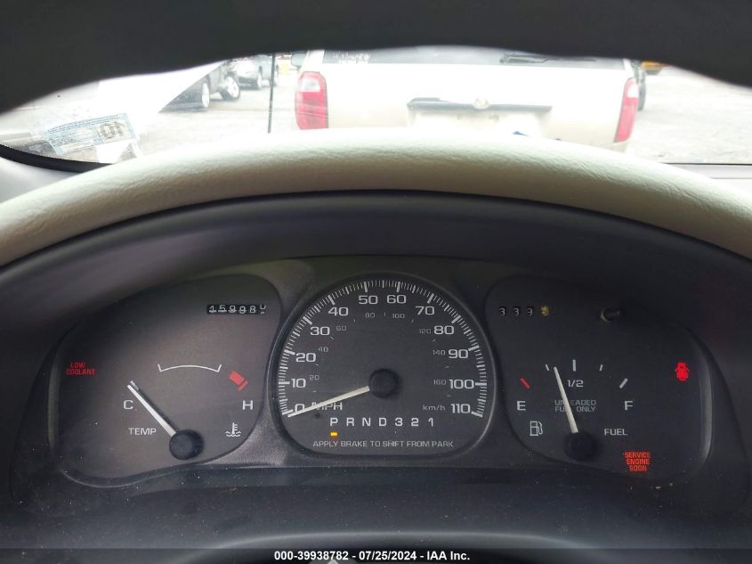 1998 Chevrolet Venture VIN: 1GNDX03E6WD296168 Lot: 39938782