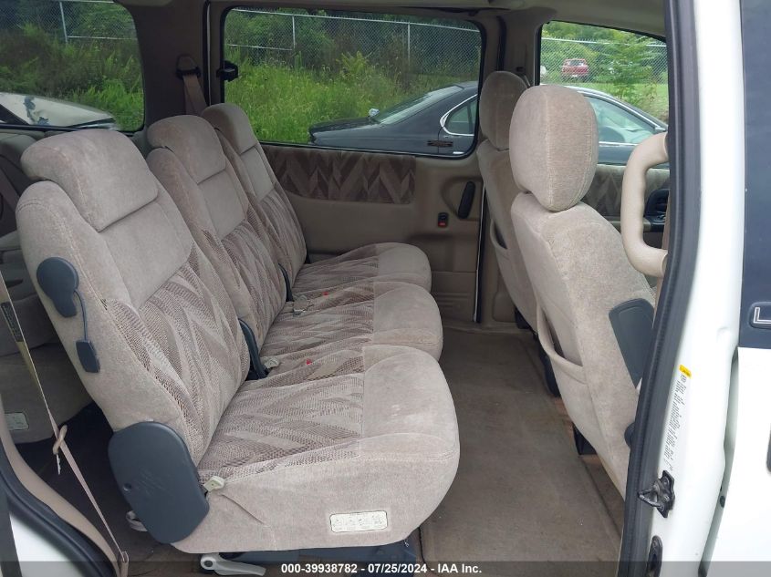 1998 Chevrolet Venture VIN: 1GNDX03E6WD296168 Lot: 39938782