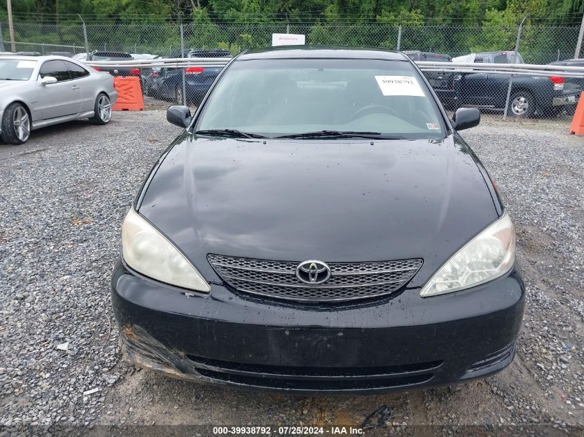 2004 Toyota Camry Le/Xle VIN: 4T1BF30KX4U076006 Lot: 39938792