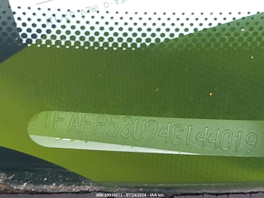 2004 Ford Taurus Se VIN: 1FAFP53U94G144019 Lot: 39938813