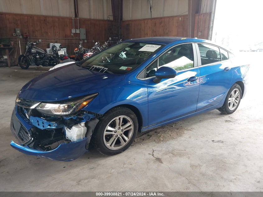 2016 CHEVROLET CRUZE LT AUTO - 1G1BE5SM3G7273001