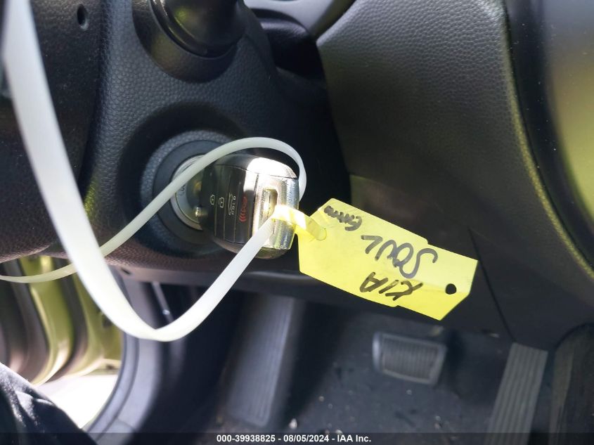 2017 Kia Soul + VIN: KNDJP3A5XH7876881 Lot: 39938825