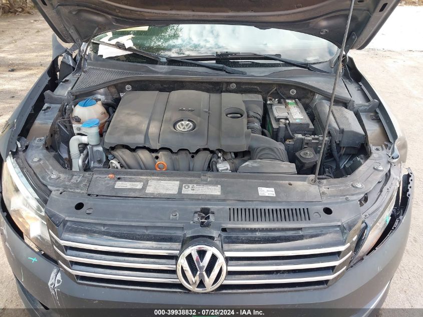 1VWAP7A30DC021627 2013 Volkswagen Passat 2.5L S