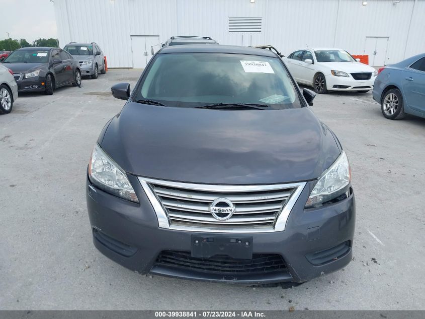 2014 Nissan Sentra Sv VIN: 3N1AB7AP0EY232827 Lot: 39938841