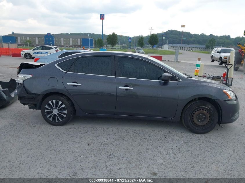 2014 Nissan Sentra Sv VIN: 3N1AB7AP0EY232827 Lot: 39938841