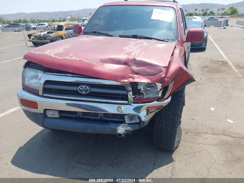 1997 Toyota 4Runner Sr5 V6 VIN: JT3HN86R0V0102869 Lot: 39938855