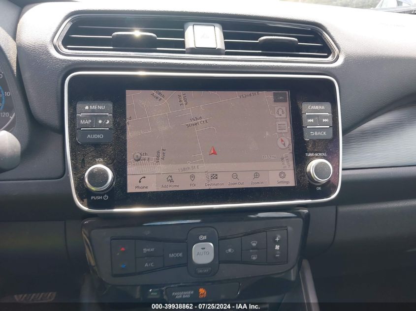 2019 Nissan Leaf Sl Plus VIN: 1N4BZ1CP9KC319112 Lot: 39938862