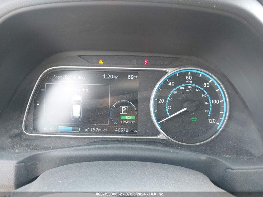 2019 Nissan Leaf Sl Plus VIN: 1N4BZ1CP9KC319112 Lot: 39938862