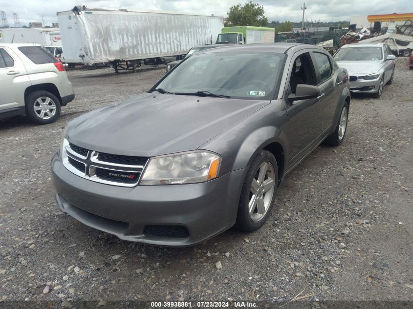 2013 Dodge Avenger Se VIN: 1C3CDZAB4DN741416 Lot: 39938881