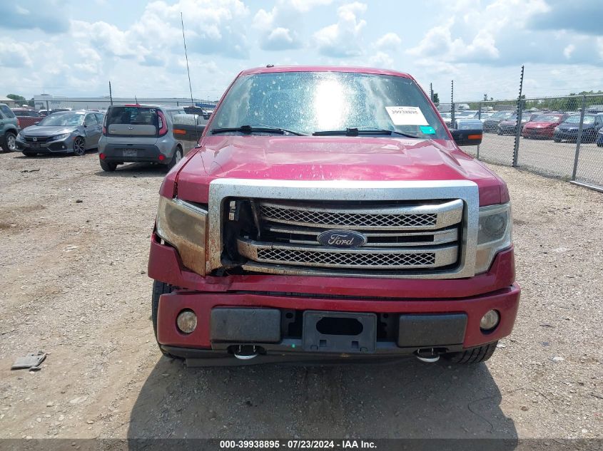 2014 Ford F-150 Platinum VIN: 1FTFW1EF3EFC50851 Lot: 39938895