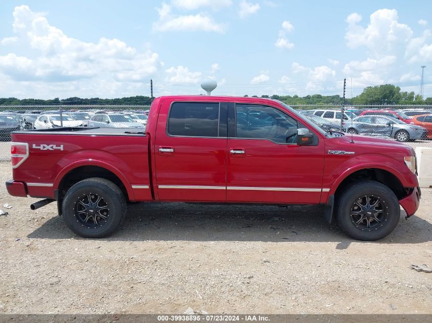 2014 Ford F-150 Platinum VIN: 1FTFW1EF3EFC50851 Lot: 39938895