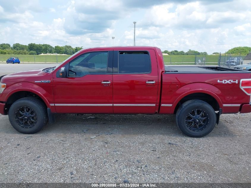 2014 Ford F-150 Platinum VIN: 1FTFW1EF3EFC50851 Lot: 39938895