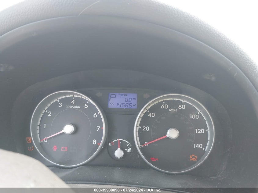 2010 Hyundai Accent Gls VIN: KMHCN4AC2AU401215 Lot: 39938898