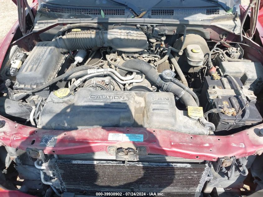 2000 Dodge Durango VIN: 1B4HR28Z0YF292794 Lot: 39938902