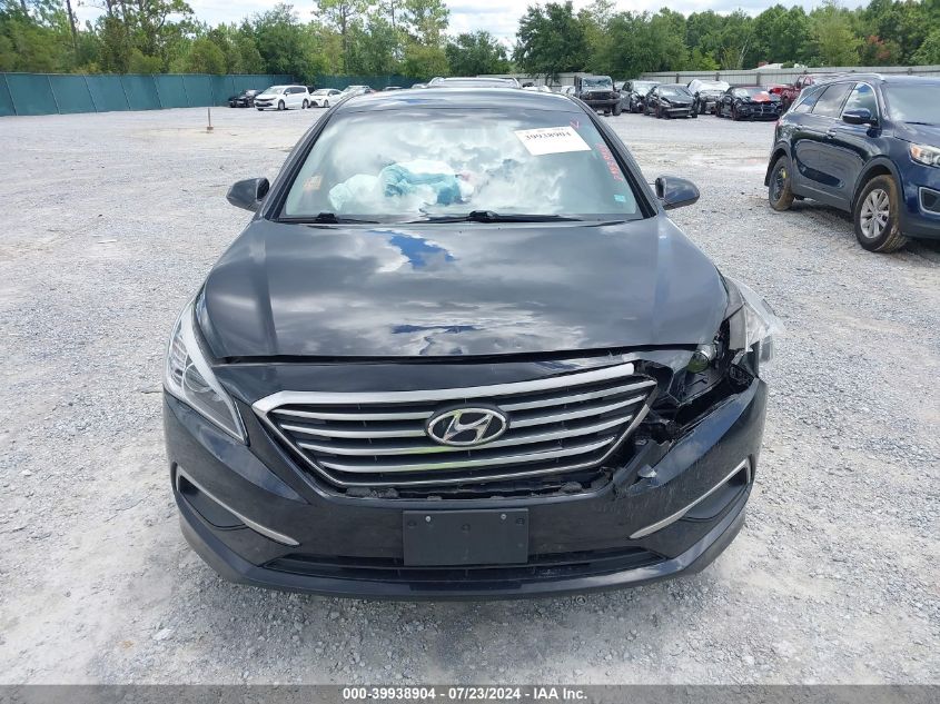 2017 Hyundai Sonata VIN: 5NPE24AFXHH562514 Lot: 39938904