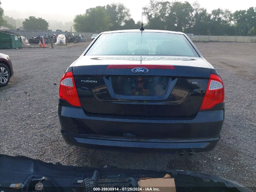 2011 Ford Fusion Se VIN: 3FAHP0HAXBR208424 Lot: 39938914