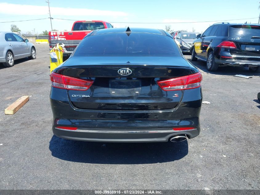 2018 Kia Optima S VIN: 5XXGT4L35JG191157 Lot: 39938915