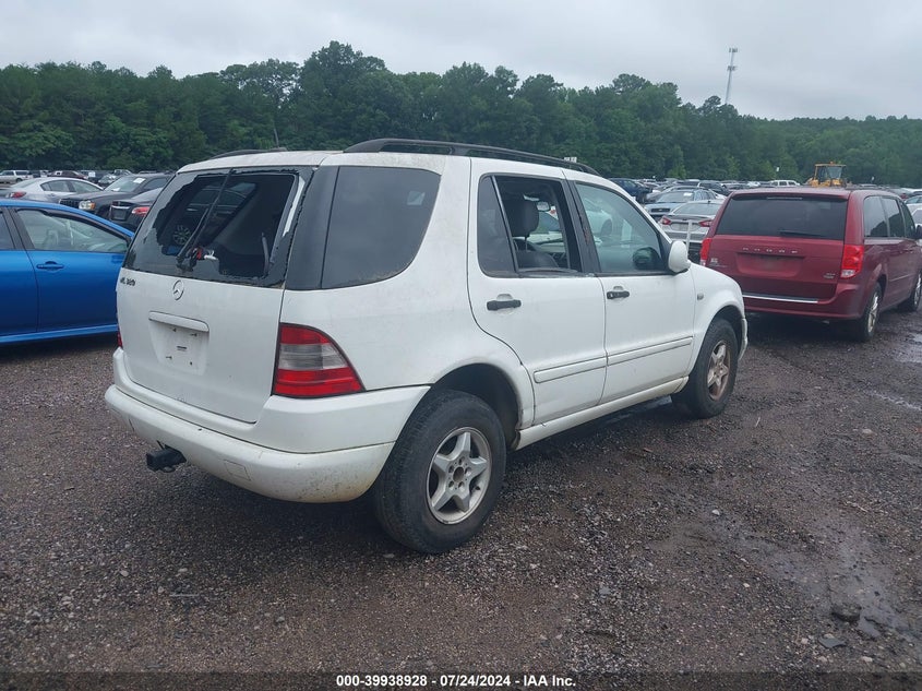 2001 Mercedes-Benz Ml 320 VIN: 4JGAB54E91A271809 Lot: 39938928