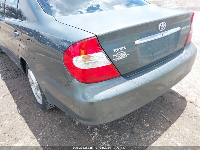 2003 Toyota Camry Le VIN: 4T1BE32K73U726277 Lot: 39938935