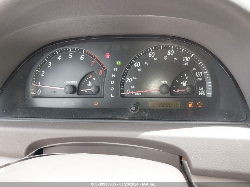 2003 Toyota Camry Le VIN: 4T1BE32K73U726277 Lot: 39938935