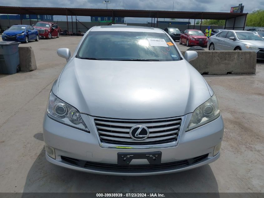 2012 Lexus Es 350 VIN: JTHBK1EG7C2490751 Lot: 39938939