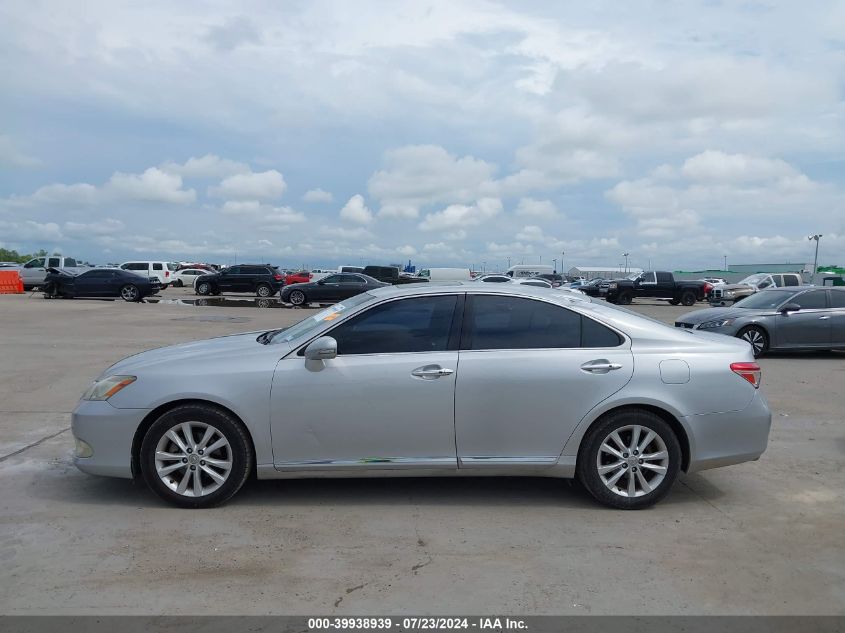 2012 Lexus Es 350 VIN: JTHBK1EG7C2490751 Lot: 39938939