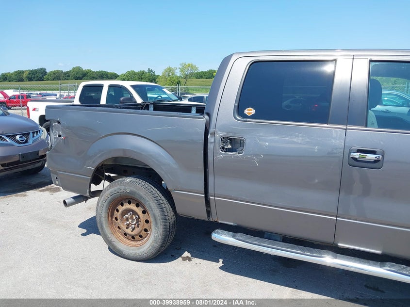 2012 Ford F-150 Xlt VIN: 1FTFW1EFXCKE22572 Lot: 39938959