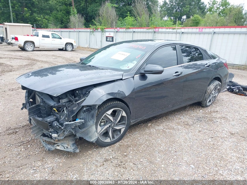 VIN 5NPLN4AG6NH067648 2022 HYUNDAI ELANTRA SEL