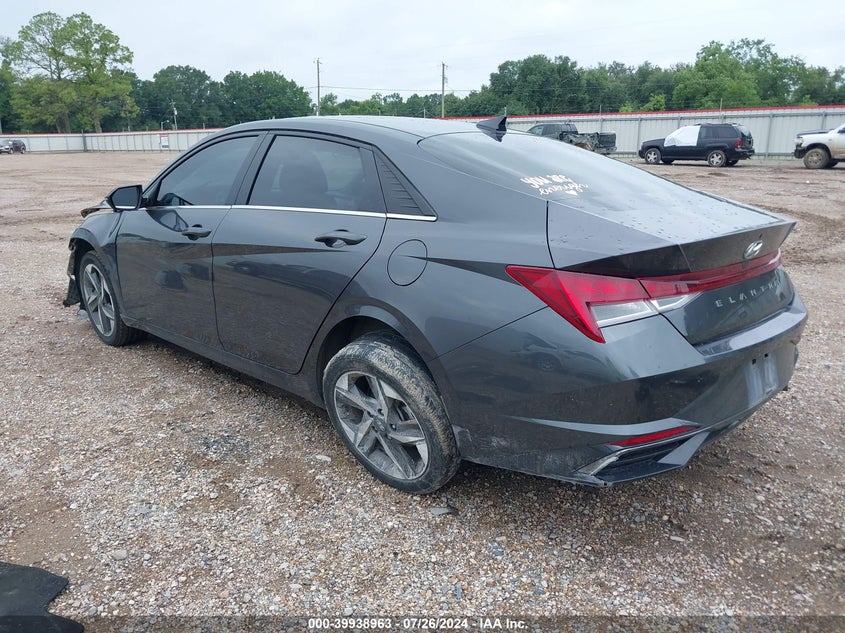 VIN 5NPLN4AG6NH067648 2022 HYUNDAI ELANTRA SEL